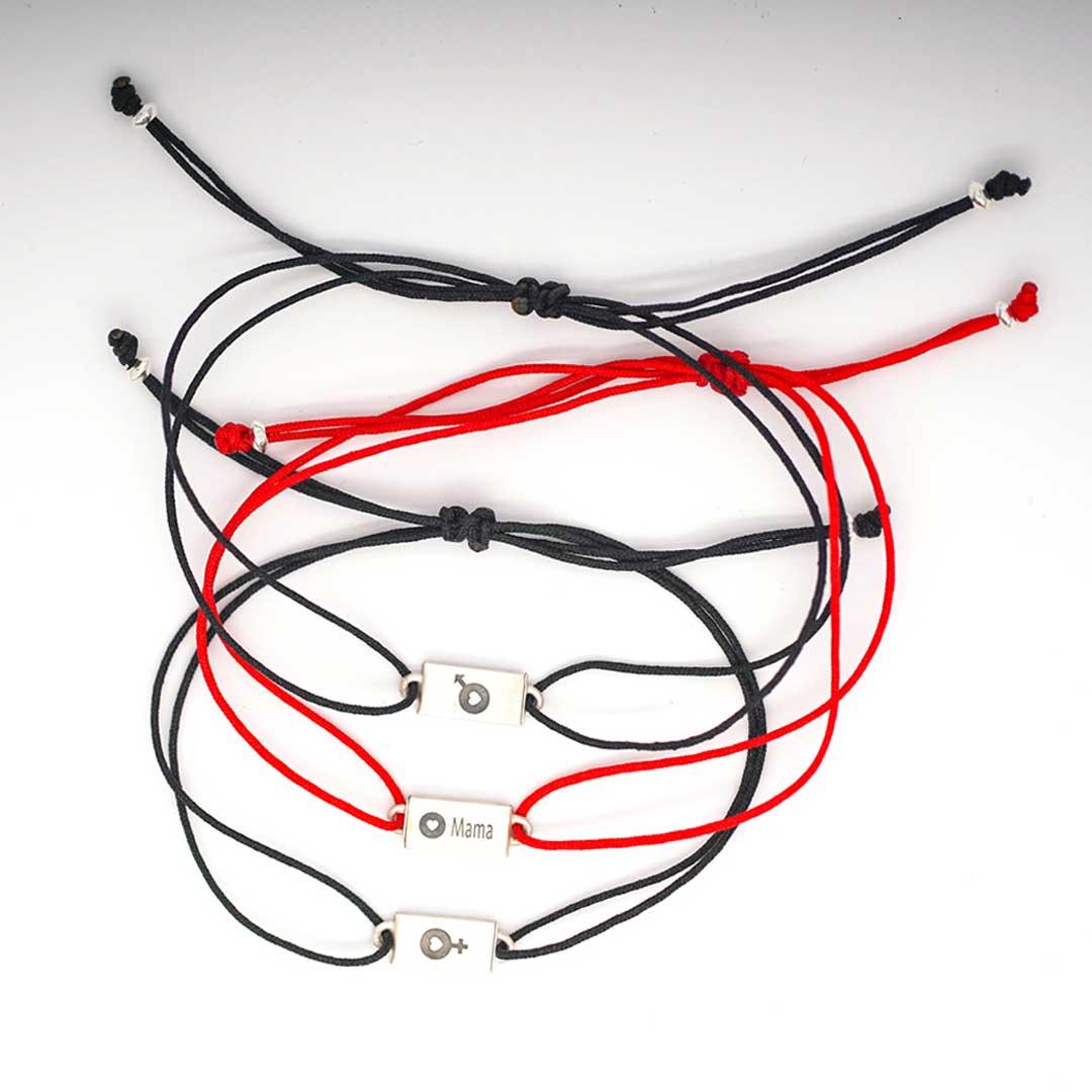 Armband mit Magneten - zarte Anziehung