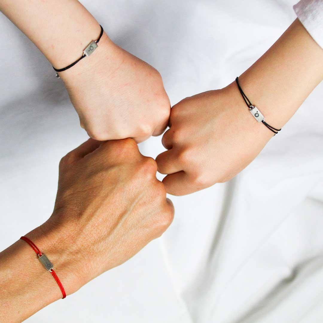 Armband mit Magneten - zarte Anziehung