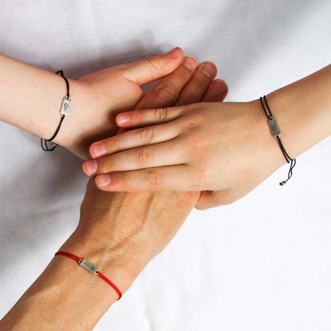 Armband mit Magneten - zarte Anziehung
