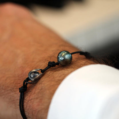 Herrenarmband - Tahiti-Perle (9mm) - Infinity