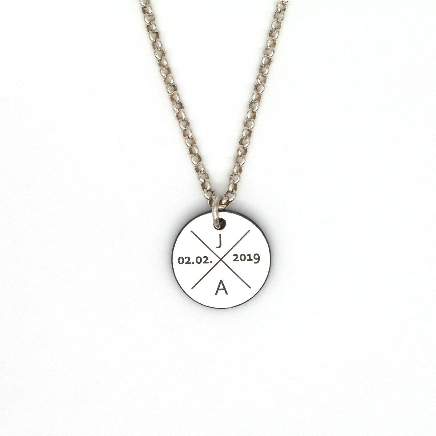 Halskette You & Me (individualisierbar)