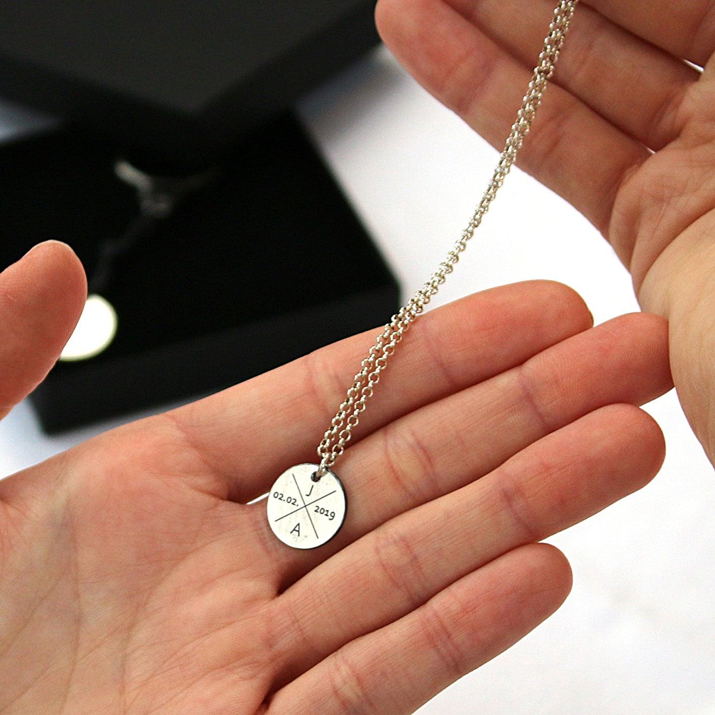 Halskette You & Me (individualisierbar)